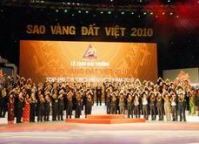 Giải thưởng "Sao Vàng Đất Việt" tôn vinh các thương hiệu tiêu biểu của doanh nhân trẻ Việt Nam trong hội nhập kinh tế quốc tế